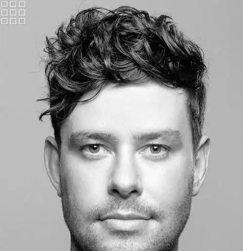 21款男士凌乱发型