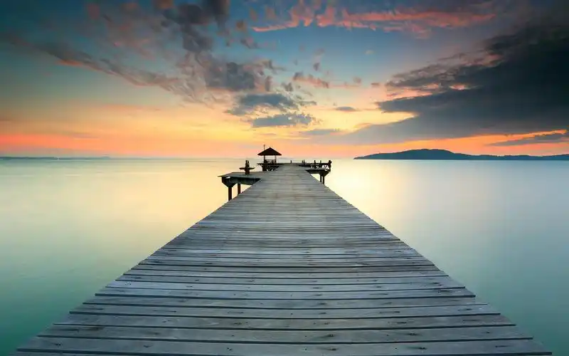 海边码头高清摄影图片桌面壁纸高清大图预览2560x1600_风景壁纸下载_