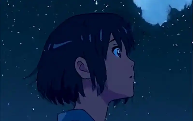 唯美微信80竖屏状态你的名字