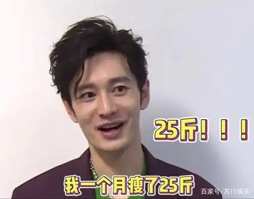 黄晓明一月暴瘦25斤!为拍戏每天减肥,参加采访瘦得让人心疼