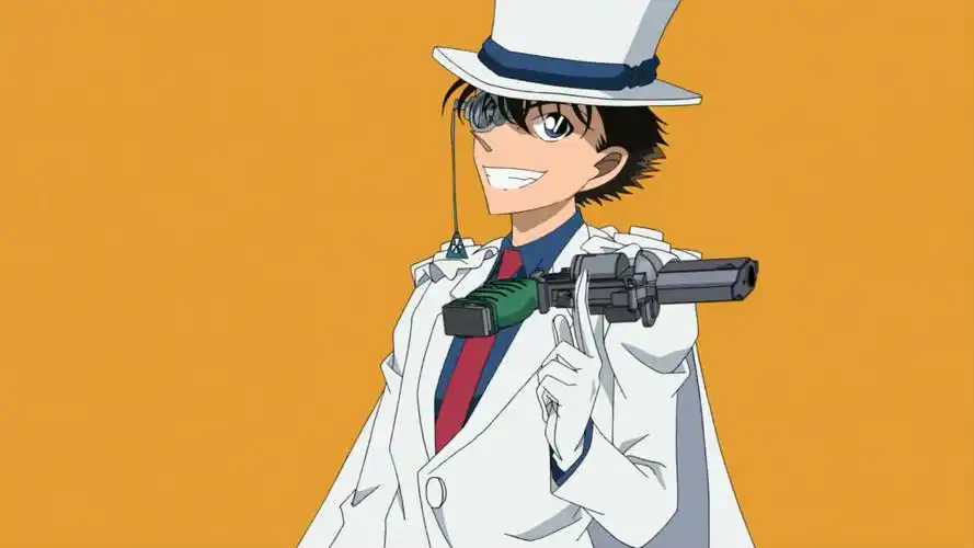 魔术快斗1412主题曲最后定格的内个动作