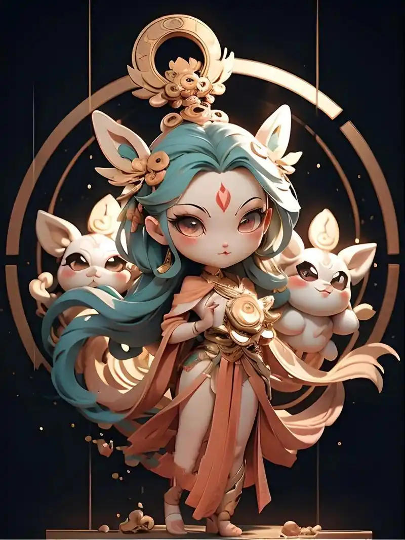 可可爱爱奇奇怪怪的q版卡通人物手机壁纸来