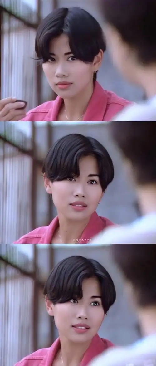 短发女神我只服陈松伶笑看风云中的她太美了