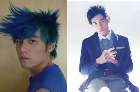 8大当红男星杀马特, 鹿晗,靳东,周杰伦上榜, 前后对比