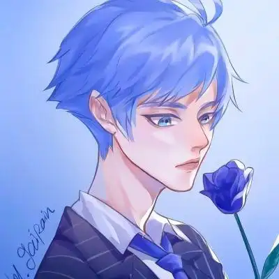 辛涩平淡高冷手绘男头像你要的我都给你