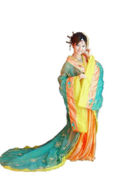 免抠古风人物素材