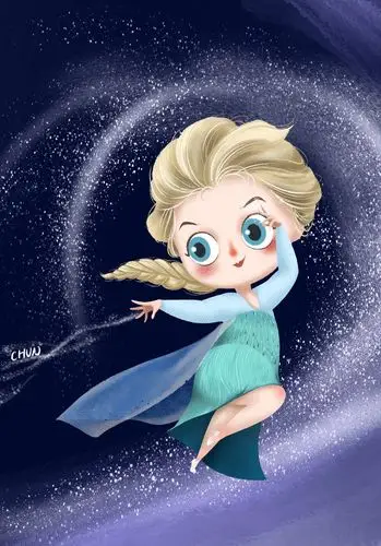 肉嘟嘟的艾莎来啦!