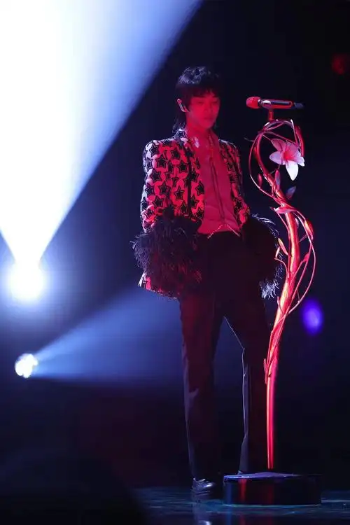 华晨宇跨年舞台温暖献唱在繁花似锦中奔赴2022