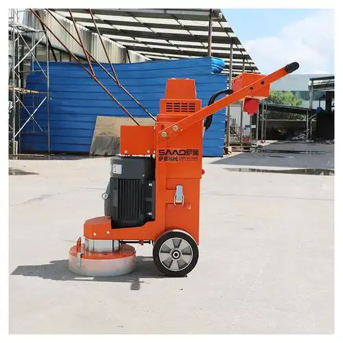 小型手推混凝土路面无尘研磨机 固化地坪水泥地磨光机 自动打磨机