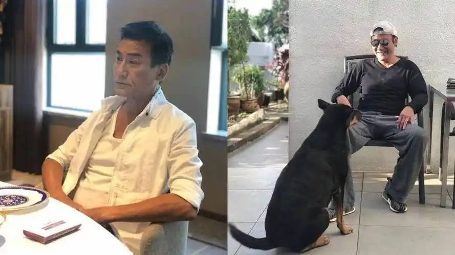 梁家辉,近日出现在女星舒淇的ig上,替对方欢庆47岁生日,而照片中满脸