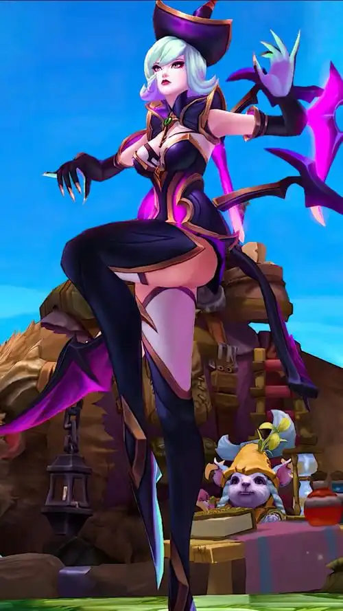 联盟脚艺人 魅惑女巫伊莉丝_腾讯视频