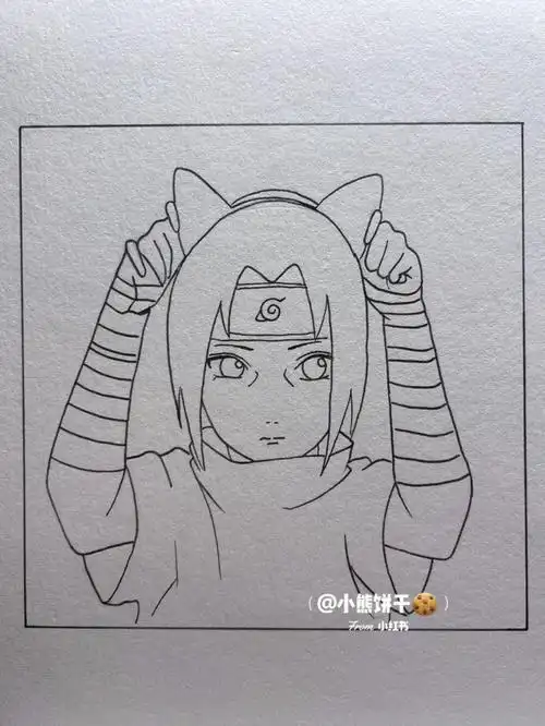 宇智波鼬  #绘画  #画画的日常