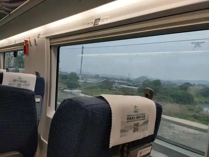 2020年10月28日早上7点10分,坐上了从德清开往安徽宿州的高铁.