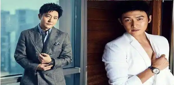 郭京飞和陆毅,陆毅黄晓明佟大为邓超曾都是内地四小生,近几年郭京飞势