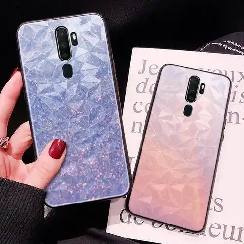 适用oppoa11x机壳钻石0pp0a11x菱形opa11x时尚手机保护套