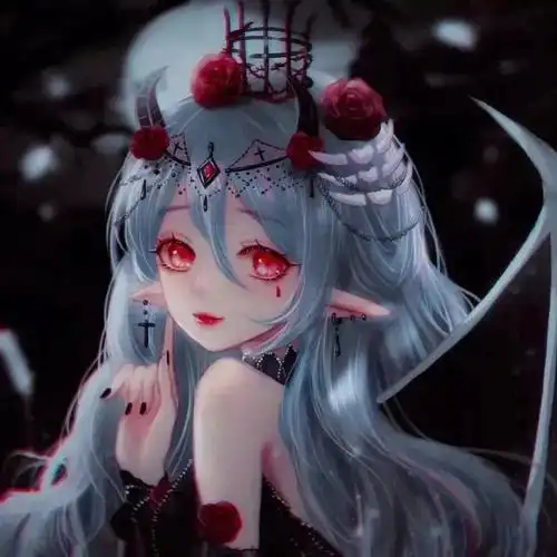 高冷加动漫闺蜜头像