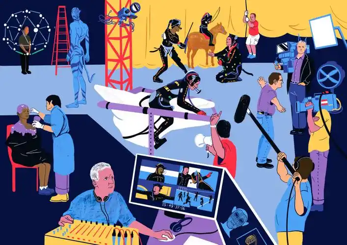 1990年代到2010年代影视艺术发展的插画创作