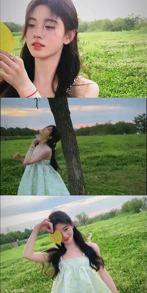 #鞠婧祎夏日青草味视频##鞠婧祎夏日拍摄花絮#