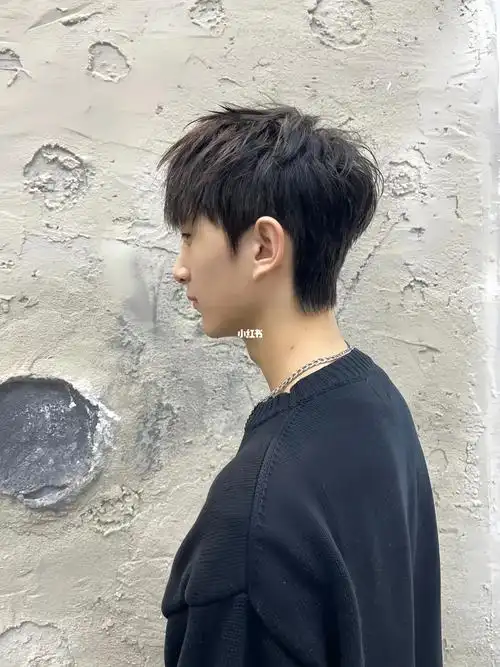 男生超自然立体摩根碎盖自然立体无需打理