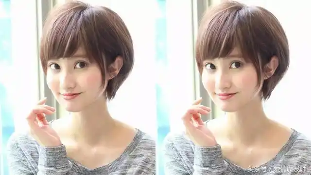 女生发型达人们都在剪,最美齐腮短发!