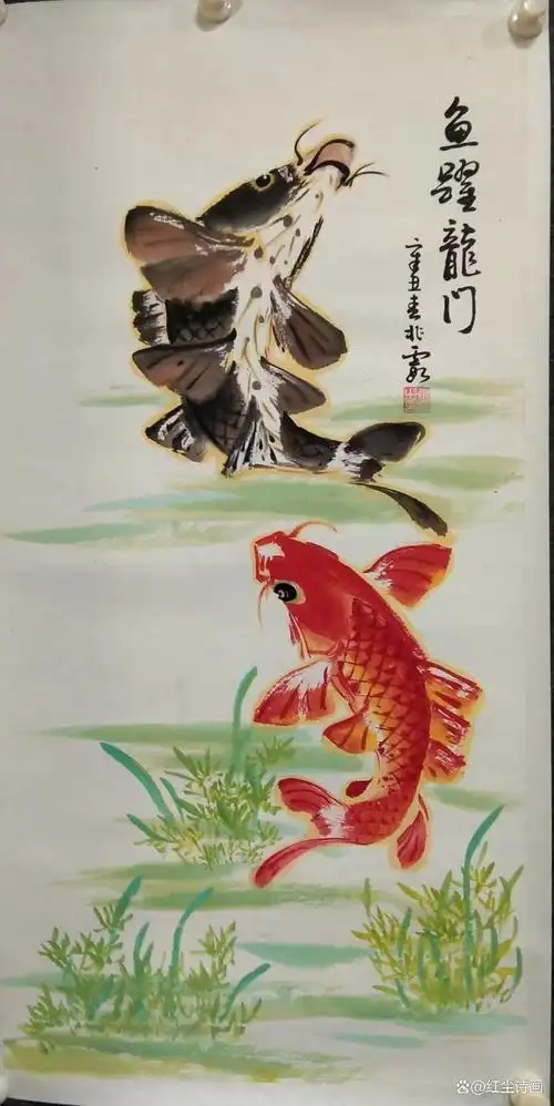 师从鲁南一怪朱灏然老师,作品已牡丹为主,兼顾花鸟虫鱼和山水