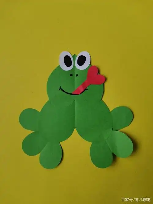 桃心形状创意动物拼贴画,赶快收藏与孩子做起来吧