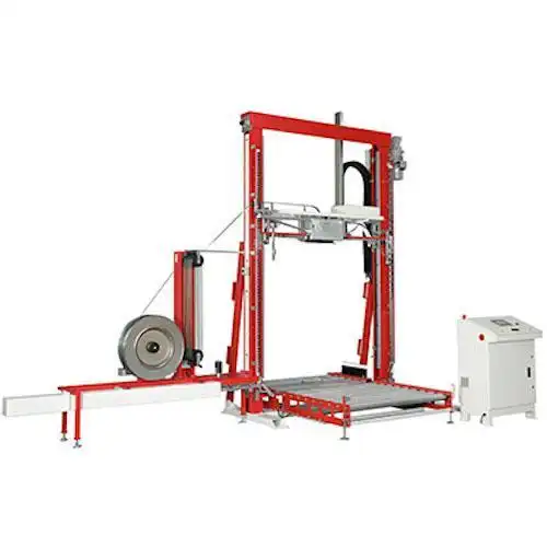 穿剑式栈板捆包机-侧式打包机维修-雪之德_雪之德智能包装(重庆)有限