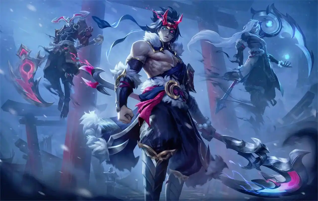 敲你嘛凯隐这新皮肤也太勾八帅了吧#lol #影流之镰 #凯隐 - 抖音