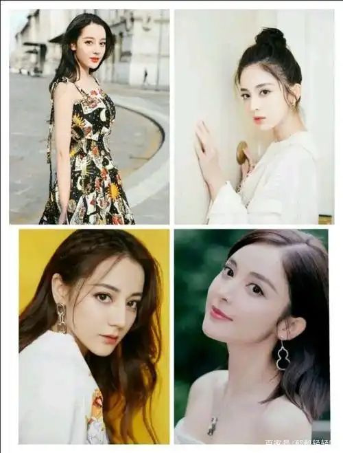 新疆双美:迪丽热巴古力娜扎,易碎的玻璃花瓶和艳丽的牡丹花