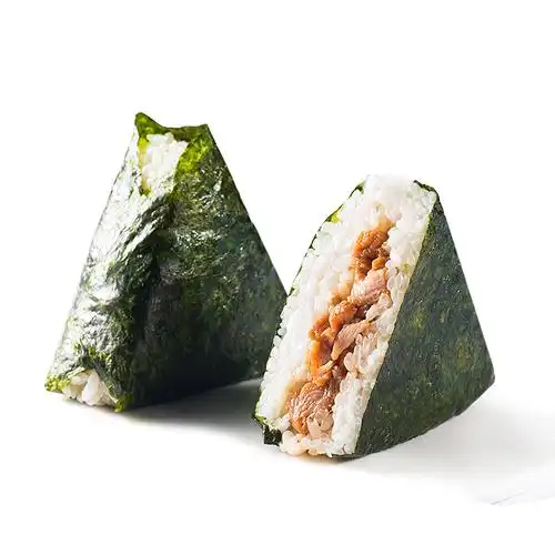 乐肴居照烧鸡肉三角饭团*4粒海苔寿司微波炉即食方便食品午餐米饭