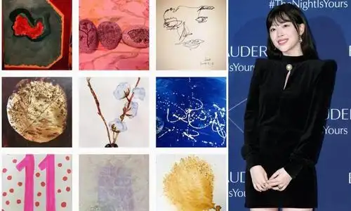 雪莉生前画作抽象带压抑性