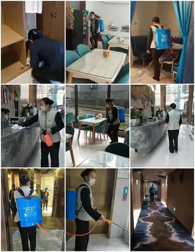 维卡v酒店每日防疫消杀