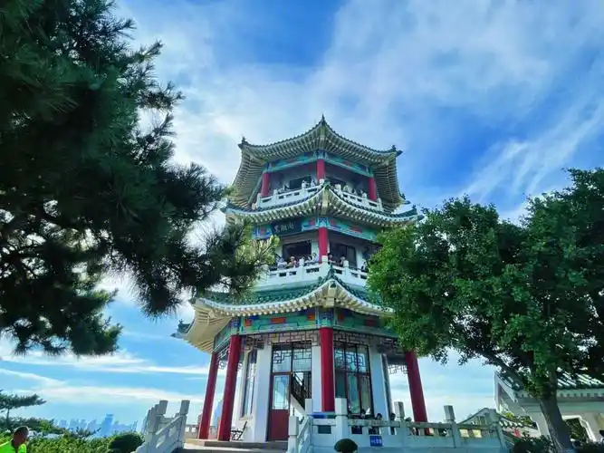 中国 山东省 青岛市 市南区 小鱼山公园