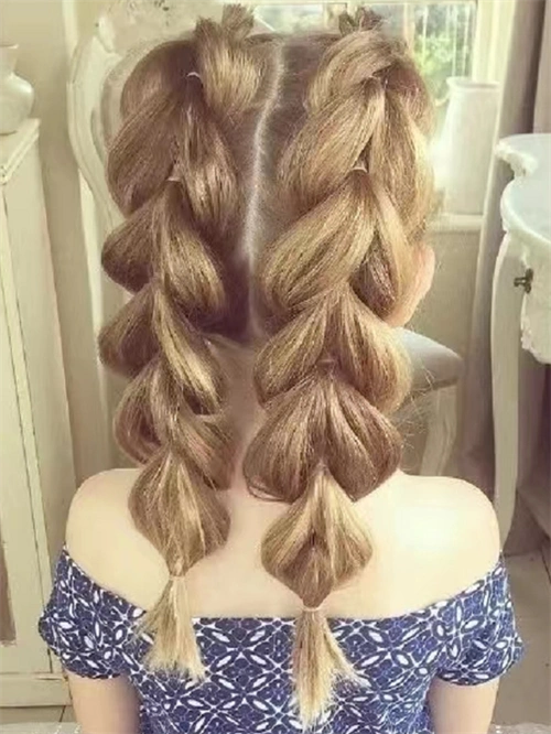 312岁小女孩发型可爱儿童编发大全