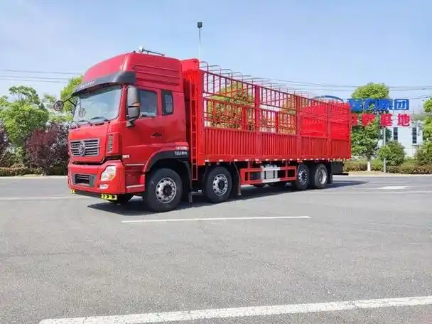 前四后六 九米六高栏载货车 仓栏栅式载货运输车 全国联保的图片