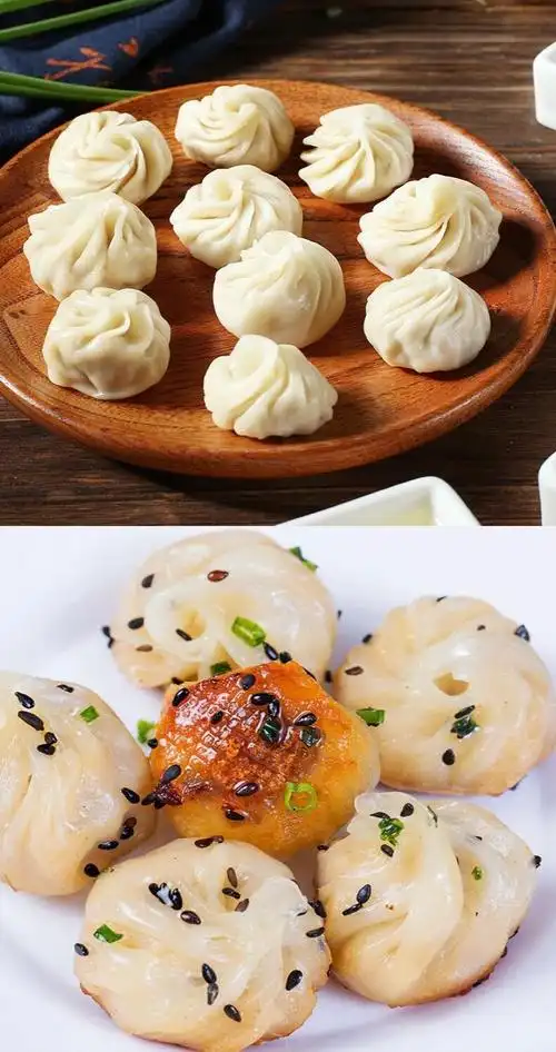 周家口 福建特色小吃网红拇指生煎包小笼包子速冻早餐速食半成品500g