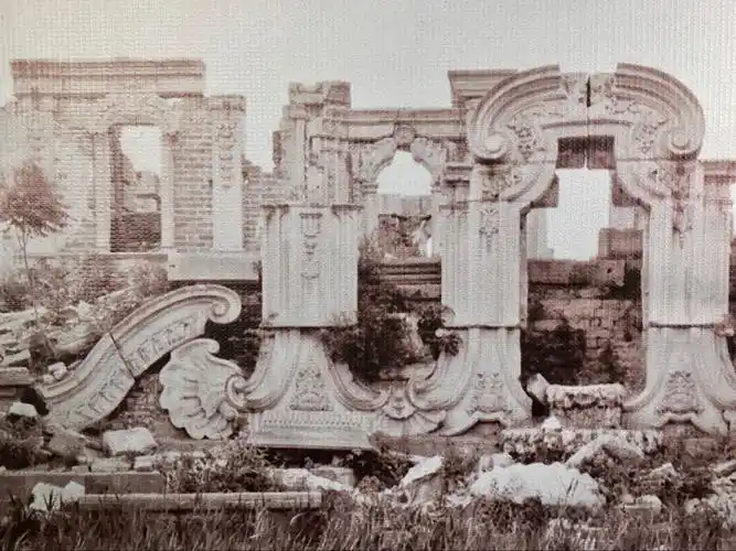北京正觉寺正在展出的圆明园老照片(2021.2.25)