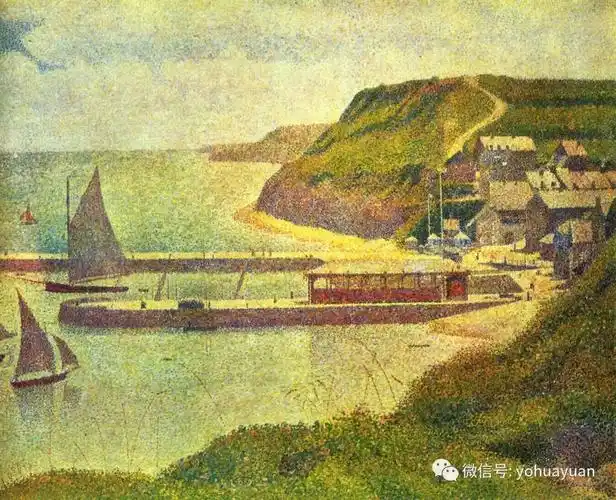 欣赏油画基础点彩画技法分析