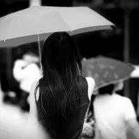 打伞头像女孩图片 下雨天打伞的女孩背影头像_微信头像图片大全