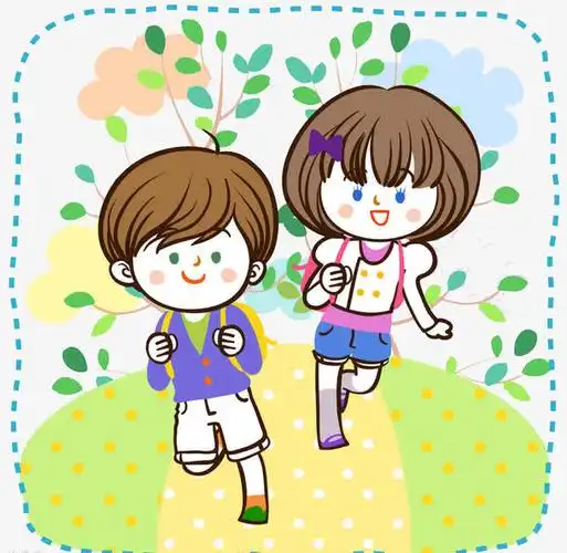 关键词 : 孩子,上学,奔跑,小路