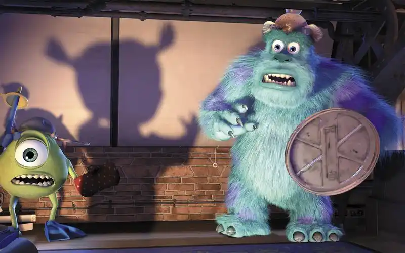 电影,影视,动画,怪物大学,怪兽电力公司,怪兽大学,电影,壁纸《怪兽