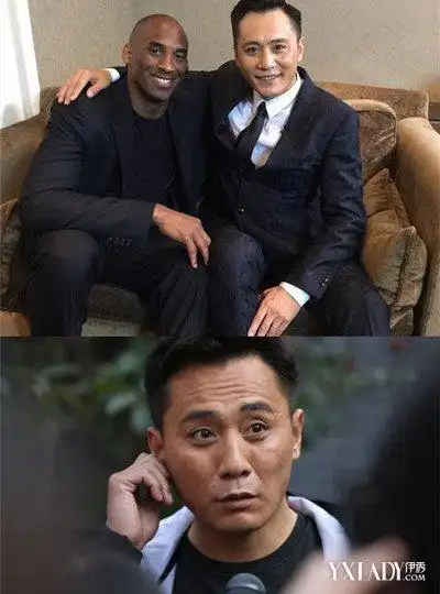 刘烨与科比合影引关注 身高竟然秒杀对方