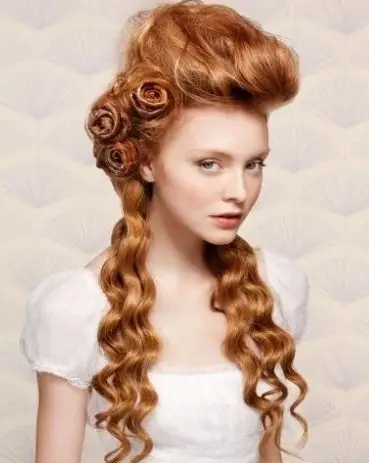 (洛可可式新娘发型)(洛可可风格的婚礼厅)虽然我们本土的设计师不断在