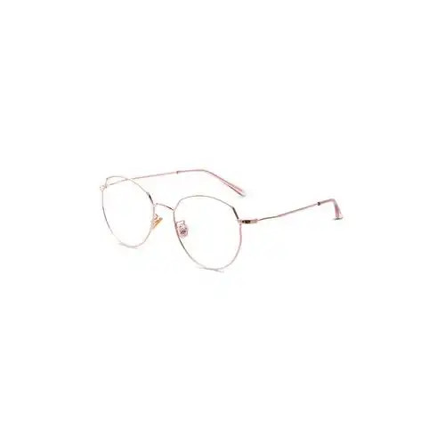 best宝视达金丝边眼镜框男女成品素颜潮流个性时尚圆框光学镜架2202