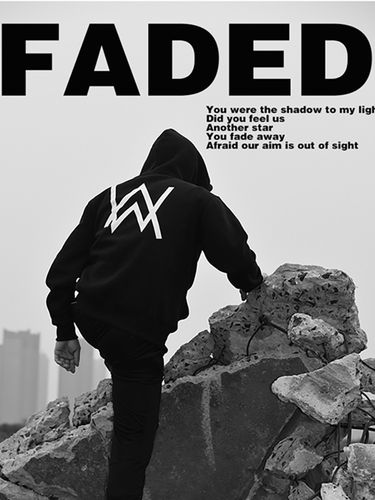 艾伦沃克同款卫衣男潮alanwalker春秋薄款衣服艾兰沃克外套装