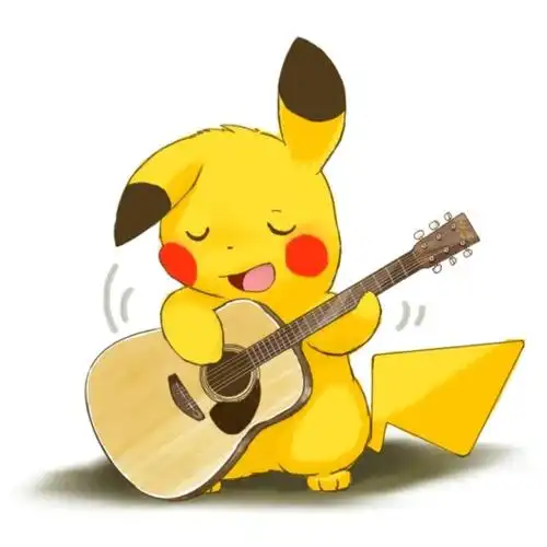 皮卡丘和雷丘激萌头像