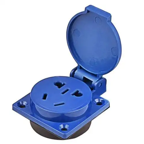 防水插座多功能五孔插座防尘插座户外防雨插座工业插座新国标五孔暗装