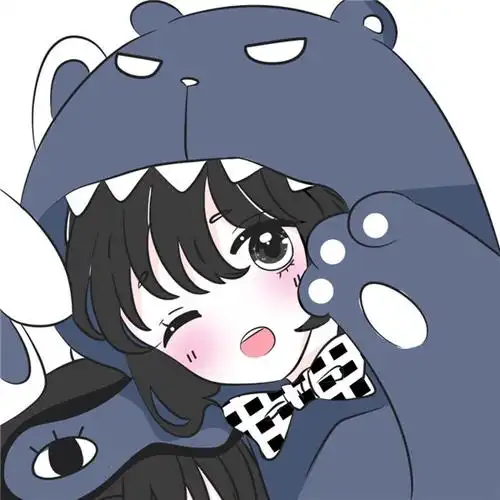 可爱情侣头像一左一右卡通配对