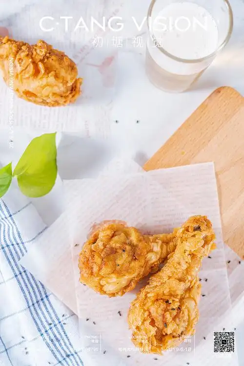 美食摄影#炸鸡腿拍摄