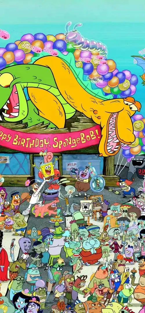 海绵宝宝世界大合照